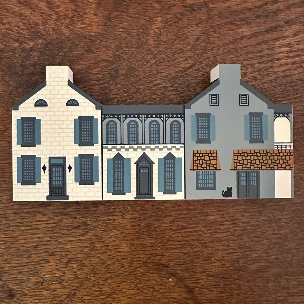 The Cat's Meow Village Wooden Decor